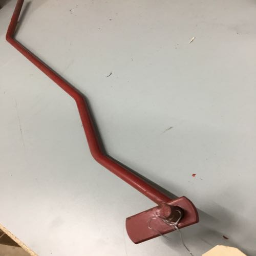 Adjusting rod