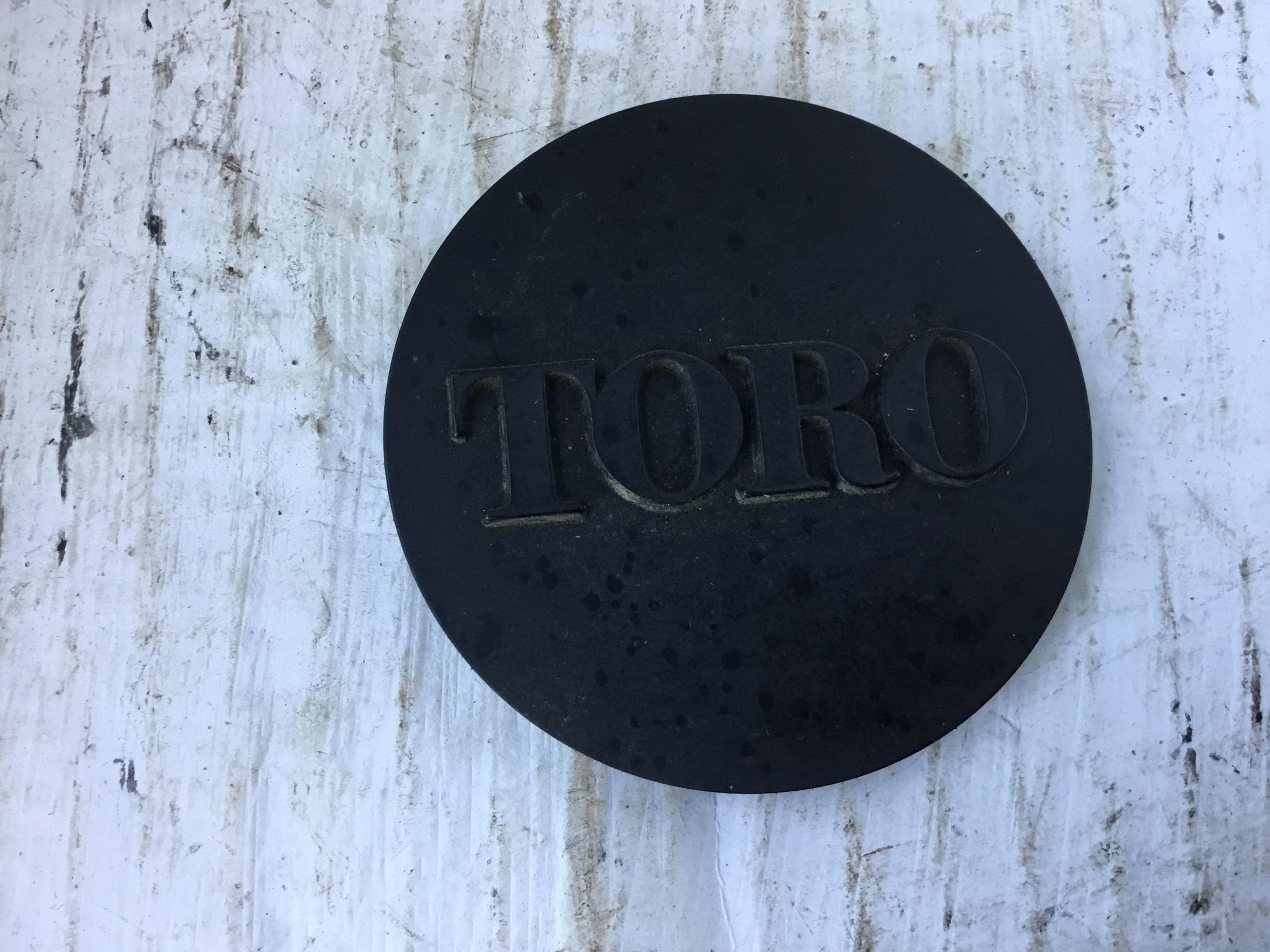 Toro name plate for onan fan cover 99-2389-U,82-1190-U