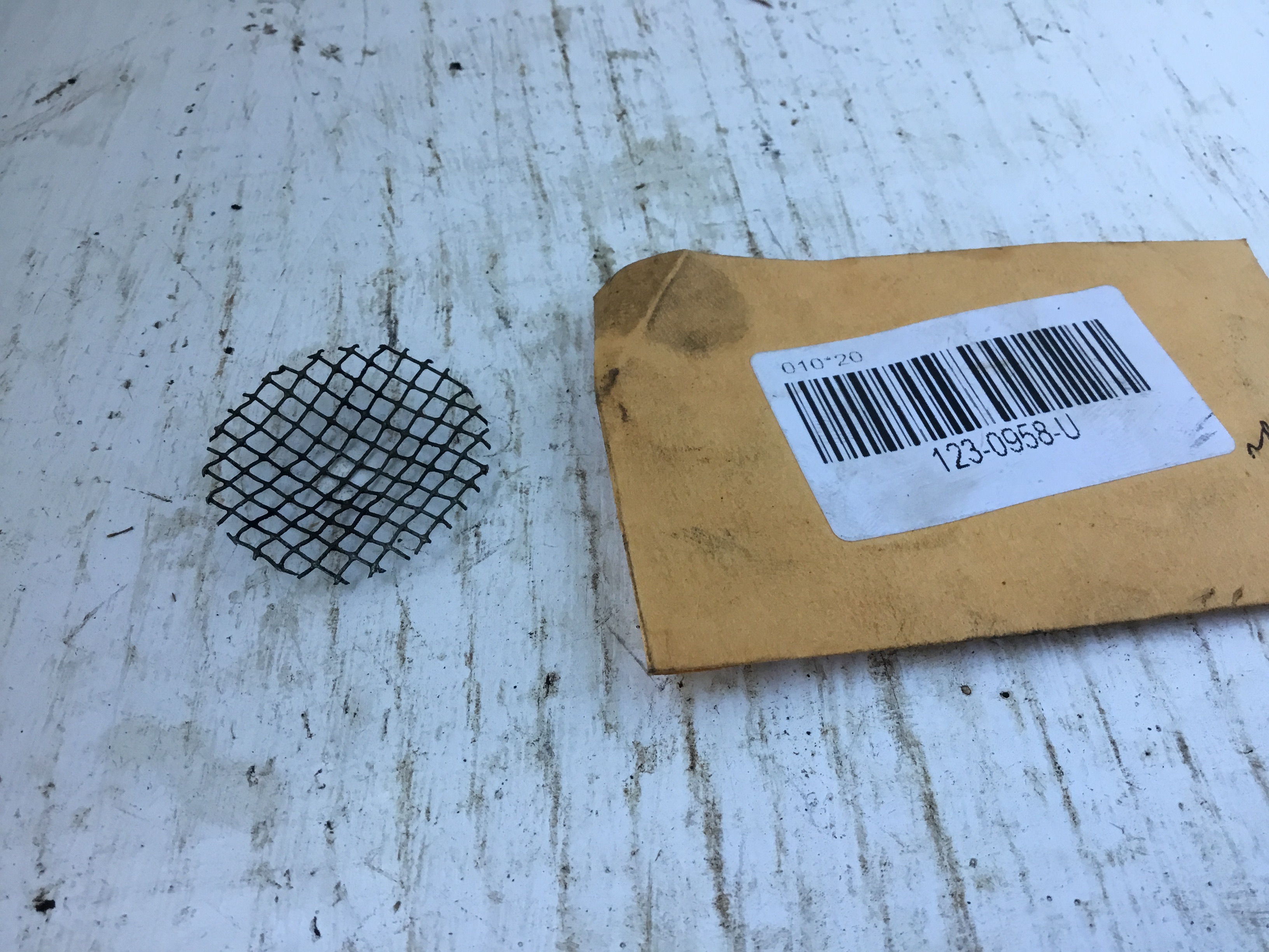 Screen breather tube 82-0560-U