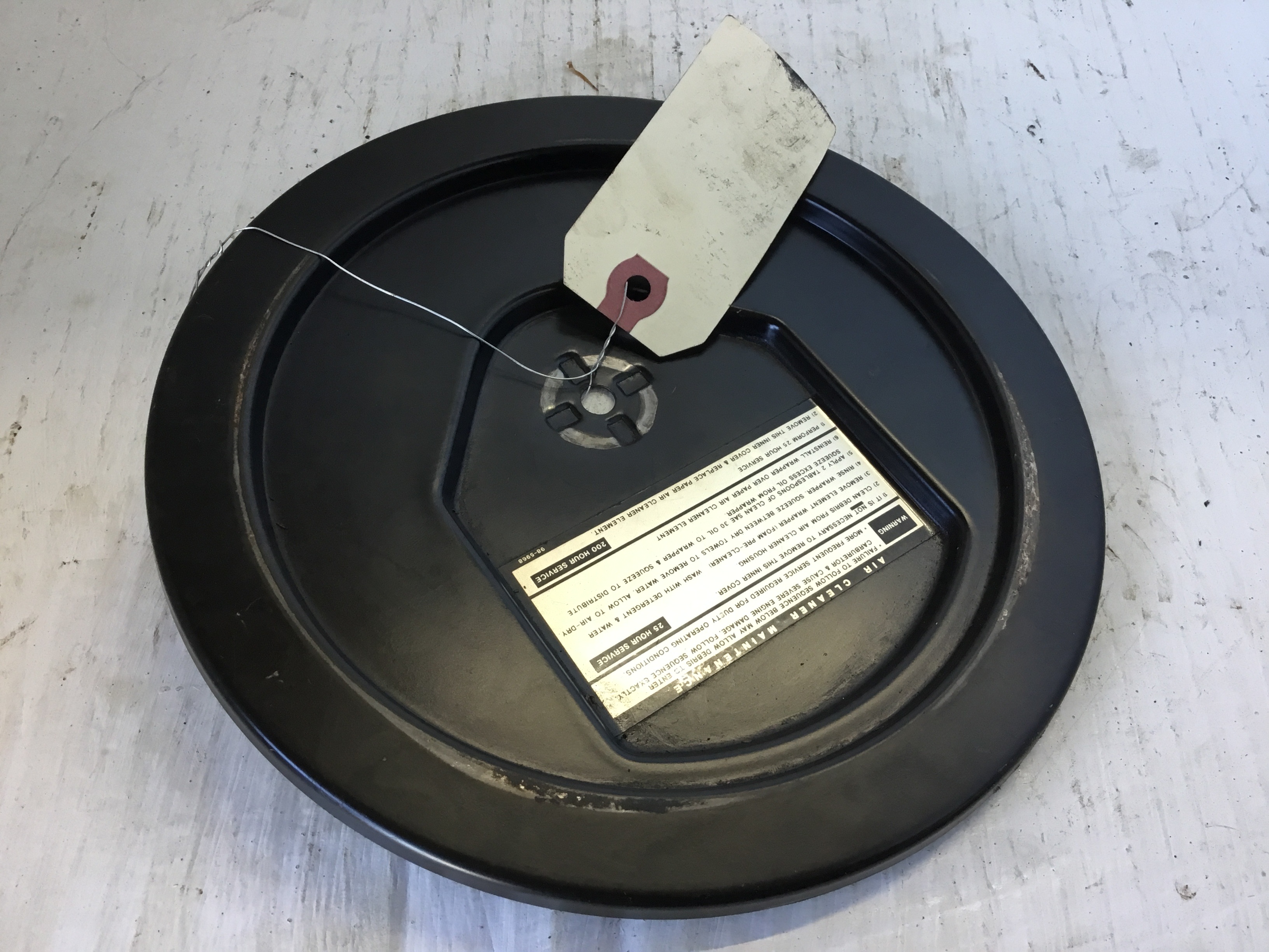 air cleaner plate new style for tooless 82-0650-U,541-0459-U