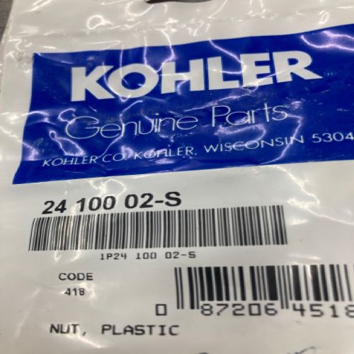 PLASTIC NUT