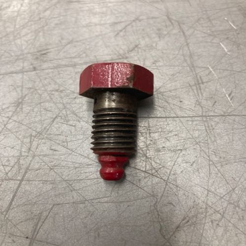 Threaded stud with grease zirt