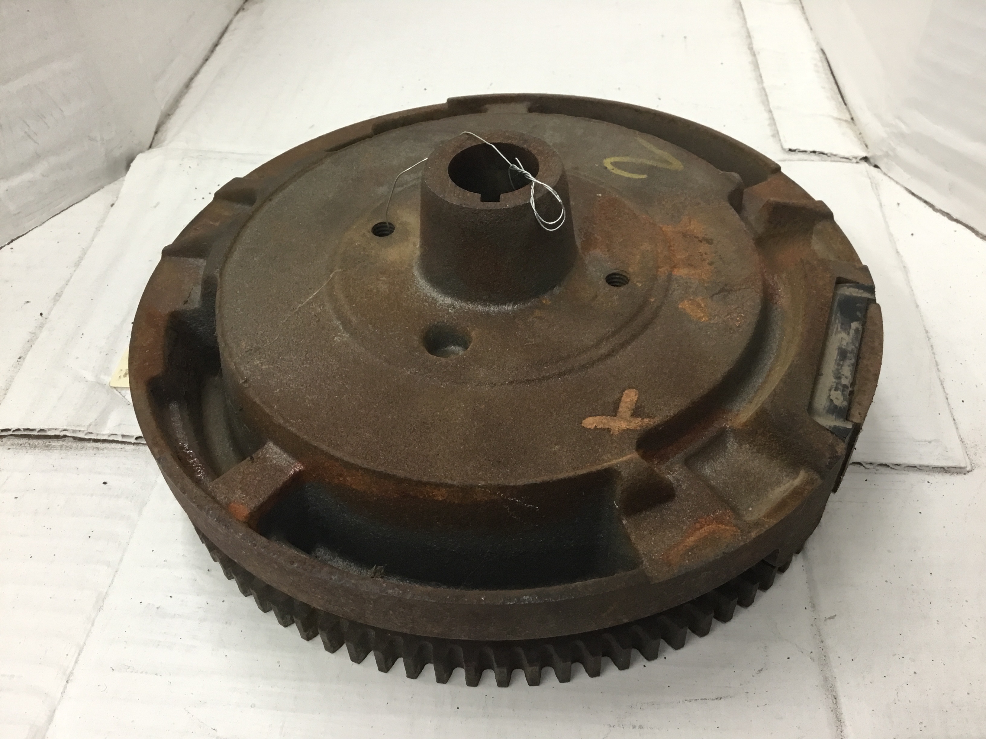 Flywheel with ring gear