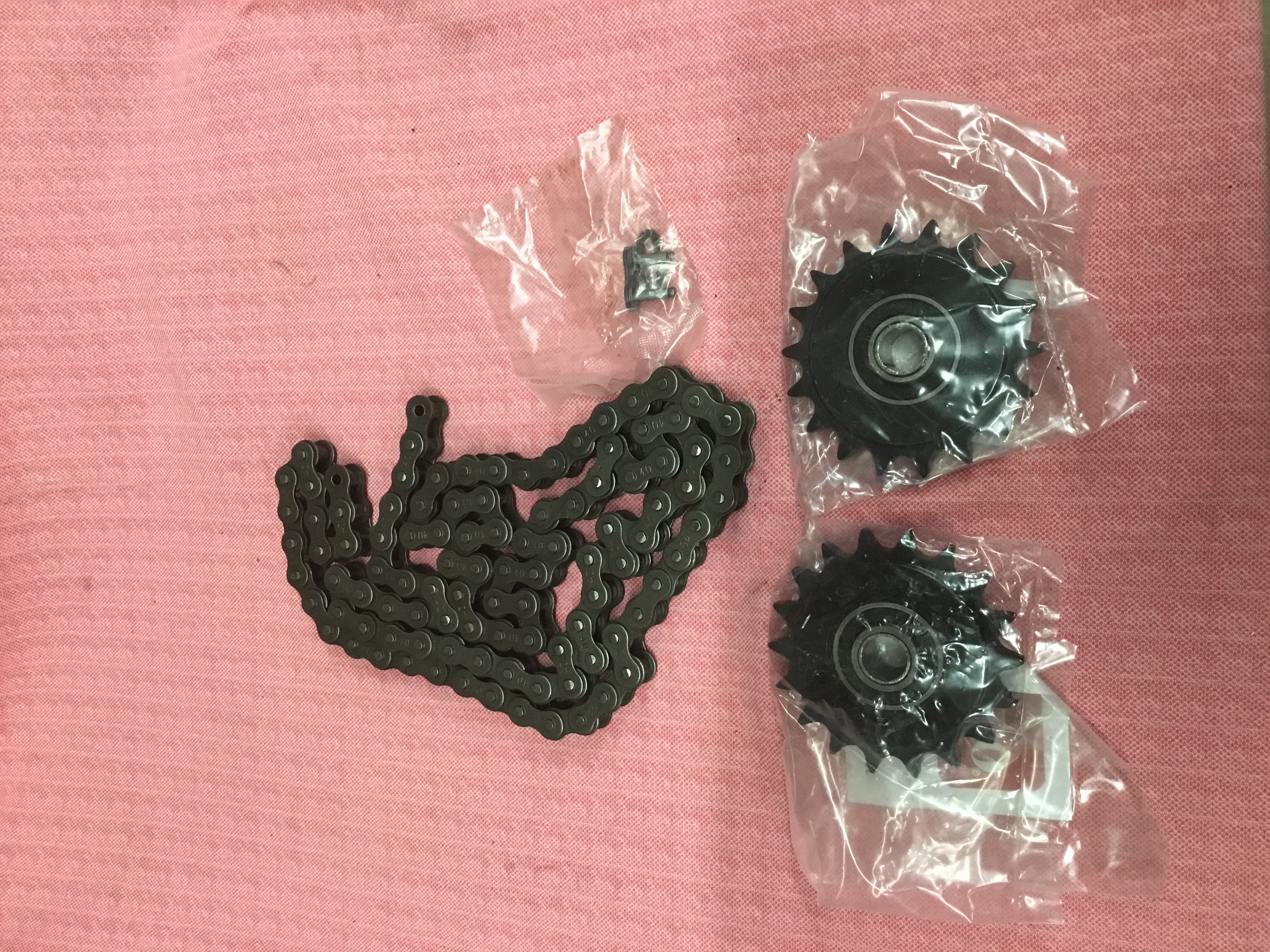 Snowblower drive chain 6416, 2 93-1614 aftermarket tensions