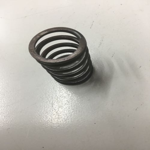 Spring valve exhaust