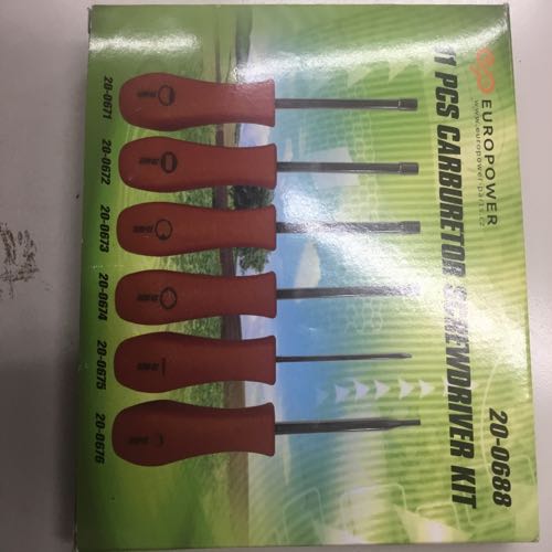 Carburetor Adjustment Tools 11 Piece Adjustment Screwdriver Kit