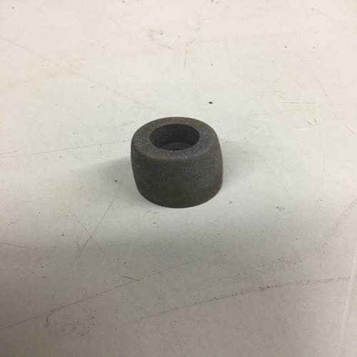 Knob with threads for bolt