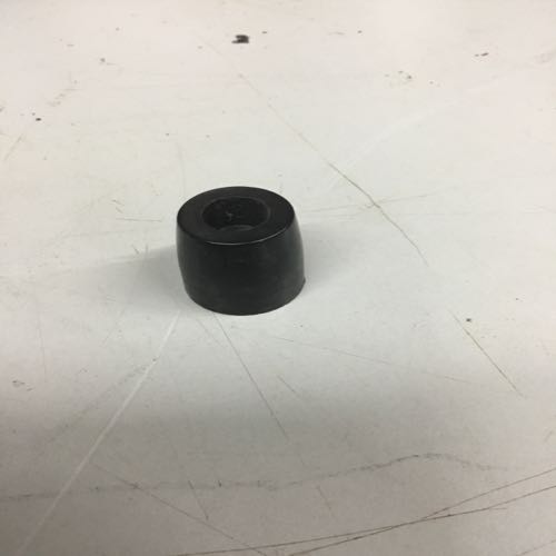Knob with threads for bolt