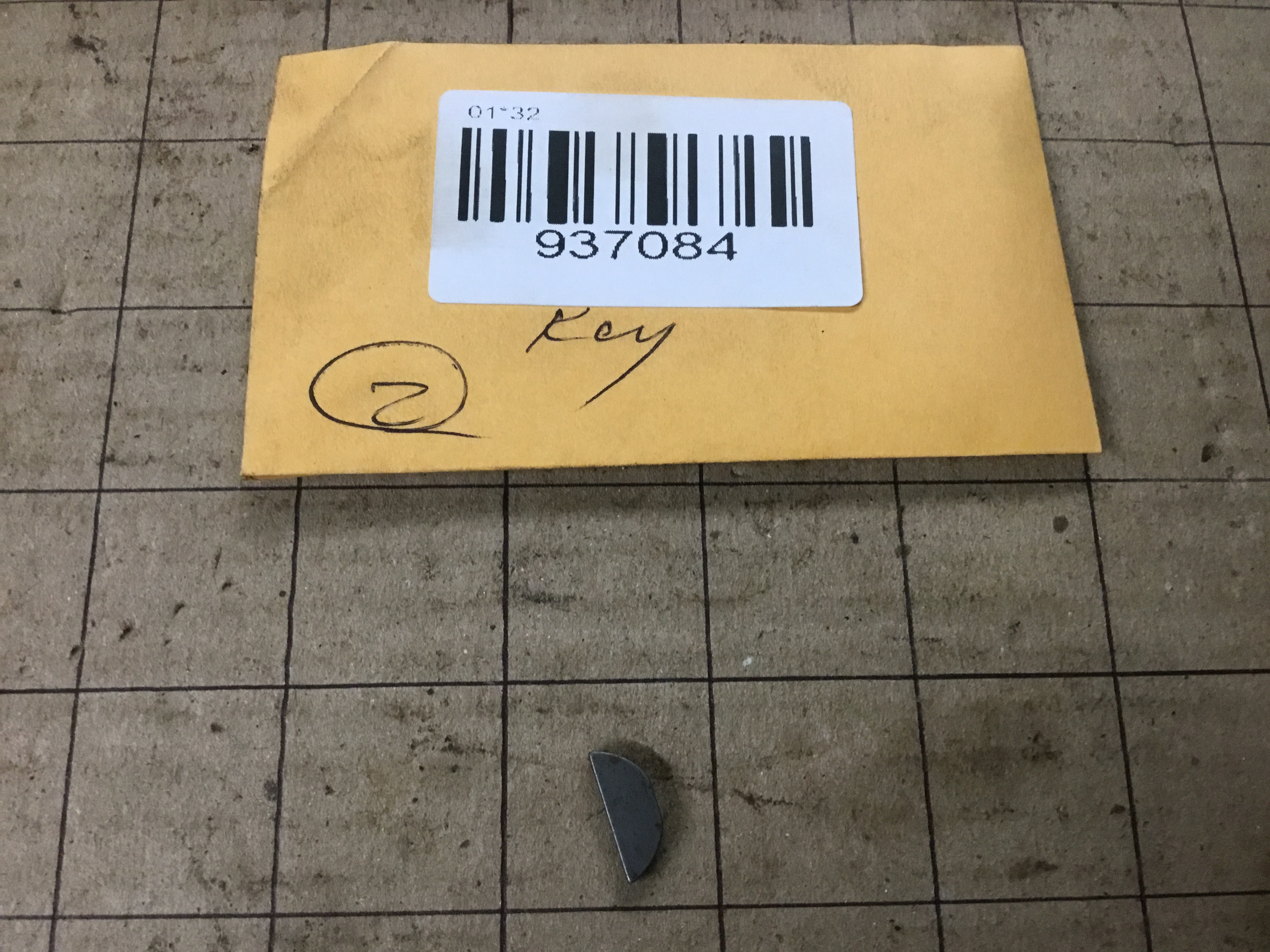 Woodruff key  1194