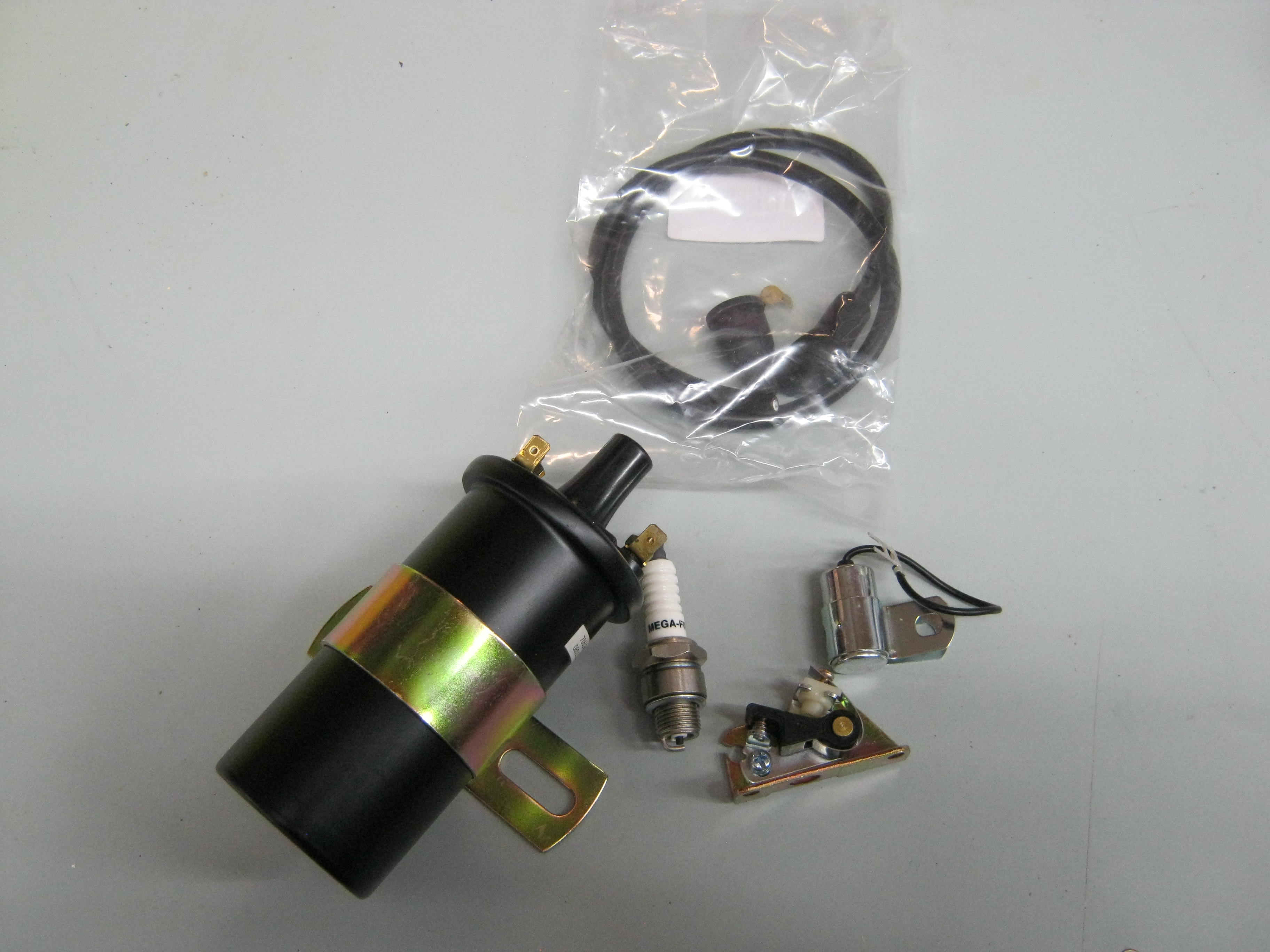 Ignition tune up kit Kohler points, wire, plug, coil, condensor